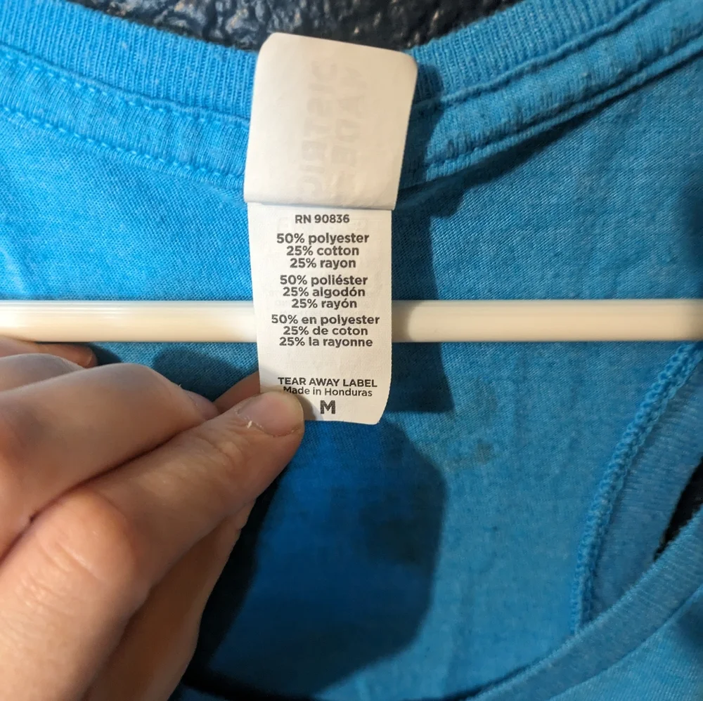 Sugar Island Rum Co. Blue Tank Top with Mermaid Design, Womens M - Picture 5 of 10